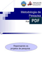 Metodologia de Pesquisa AULA 1