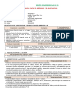 05 - Concordancia Entre El Artículo y El Sustantivo