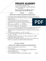 THIRD TERM UNIFIED TEST JSS1 Computer