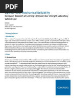 Corning Optical Fiber Mechanical Reliability