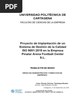 Universidad Politecnica de Cartagena Tra Iso 9001-2015 Colomia