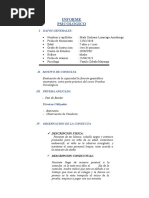 Informe Psicologico Bender 