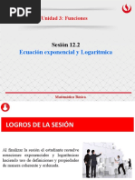 12.2 Ecuación Exponencial y Logaríìtmica