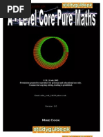 Maths Note P1 and P3