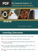 Capital Structure Decisions NI