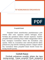 Perspektif Komunikasi Organisasi