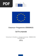 Call Fiche - Erasmus Edu 2022 Eur Univ - en