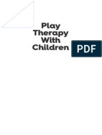 Play Therapy With Children - Modalities For Change