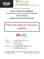 Étude D'une Station de Concassage À Mâchoire: Licence Sciences Et Techniques