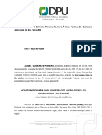 Minuta de Concessao de Auxilio Doenca Ou Aposentadoria Por Invalidez. 2021-0256