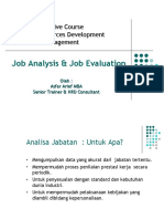 10 JOB GRADING Job Analysis & Job Evaluation