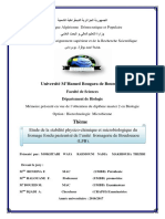 4.1.4-Etude de Stabilité Physico-Chimique Et Microbiologique Fromage Fondu Pasteurisé de La Fromagerie de Boudouaou (LFB)