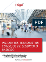 Safety Advice in Terrorist Incidents Spanish