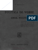 Vorbe: Politic