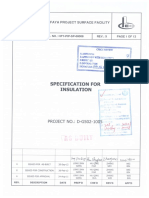 HFY-PIP-SP-00008 X Specification - For - Insulation - A-Commented