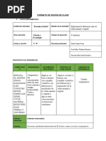 Grupo N°1 - Sesión de Aprendizaje N°1