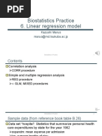 Biostat Practice 23 06 Correlation Regression