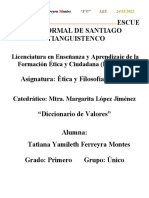 Diccionario de Valores