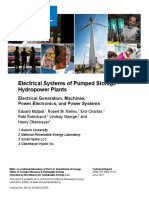 Electrical System in Pumped Storage Hydro Power Plants