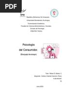 Psicologia Del Consumidor Sumativa 1