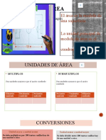 UNIDADES de AREA Y SUPERFICIE (Calculo de Area de Poligonos) 2023 Pensamiento METRICO