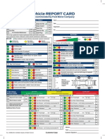 Ford Vehicle Report Card HR