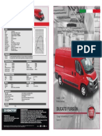 Ficha Técnica Ducato Panel 13m3 - Divemotor 3500