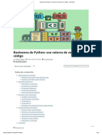Guia Educativa Python - Booleanos de Python - Usar Valores de Verdad en Su Código