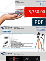 T30GNSS GNSS T30 Sistema Especificaciones COMNAV COTECMI 23 AÑOS 7623