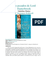 4 Hermanos Rothwell - Los Pecados de Lord Easterbrook - Madeline Hunter