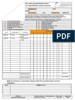 Portable Ladder Checklist