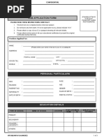 Job Application Form