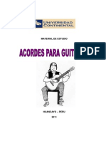 Acordes para Guitarra