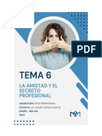 Tema 6 - La Amistad y El Secreto Profesional