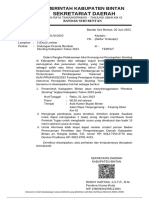 21 Juni 2023 Undangan Peserta Rembuk Stunting Kabupaten Tahun 2023 (LINTAS OPD) Dr. Mebi Parlinda, MM