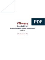 Vmware: Exam 2V0-31.21