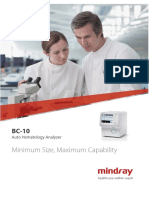 BC-10 Hematology Analyzer Brochure