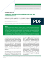 Imaging in Non-Cystic Fibrosis Bronchiectasis and Current Limitations