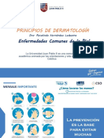 02 Principios de Dermatología Enfermedades de Piel I