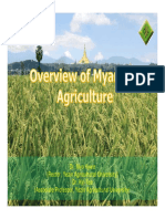 Dokumen - Tips Agriculture Sector in Myanmar An Overview