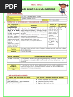 Com. 6° - Sesión 23 Junio - Leemos Sobre El Día Del Campesino