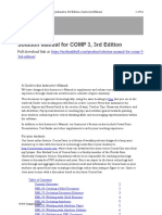 Solution Manual For Comp 3 3rd Edition