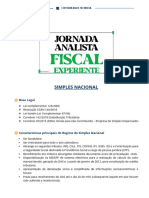 Aula 01 - Jornada Analista Fiscal Experiente SIMPLES NACIONAL