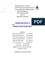 Organizaciones y Disenos Estructurales Unermb