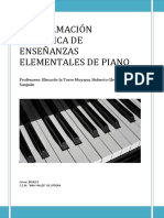 Programación Piano 18