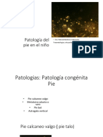 Clase Patologia de Pie en Niños - Traumatología Infantil 2022