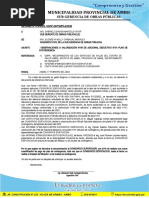 INFORME N°073-2023 Observaciones de Valorizacion N°08 de Adicional Deductivo N°01 Centro de Salud