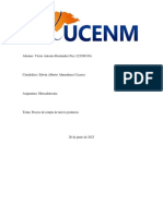 Alumno: Víctor Antonio Hernández Paz (123290116) : Proceso de Compra de Nuevos Productos