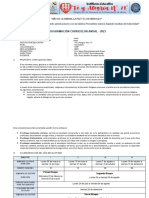 Programacion Curricular Anual 2023 - Tercero - Religion