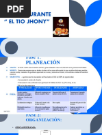 P.A Restaurante Tio Jhonyyy